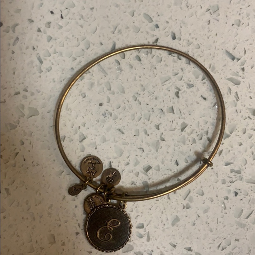 Alex and ani “e” bracelet